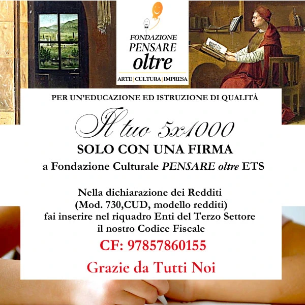 sostenere la Fondazione Pensare oltre